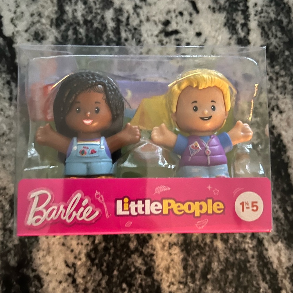 Little People Barbie Camping Friends